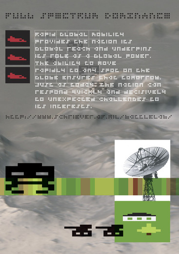 Battlelab 07 Digitaler Kommunikations Verbund Streitkr&auml;fte: Pixel Grafik