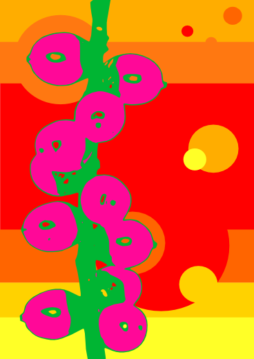 Tropics 2 Palm Fruit: Vektor Grafik